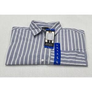 Banana Republic Womens Collar Button-Up Long Sleeve Shirt, Size L. AM5 AP3
